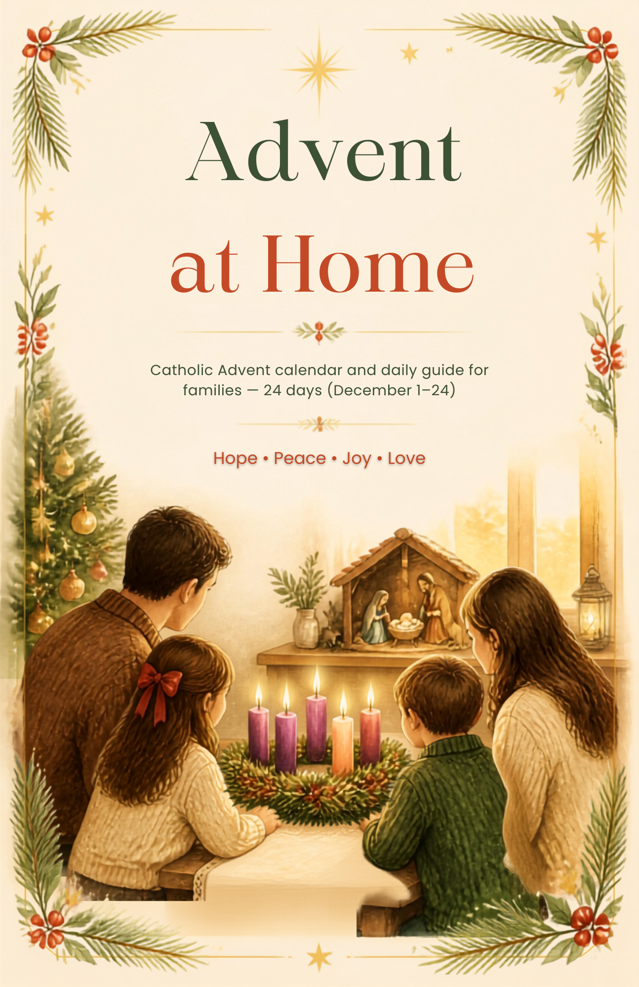 Advent at Home cover page
